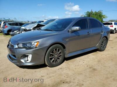 2017 Mitsubishi LANCER ES, gray — VIN JA32U2FU1HU013488, Copart