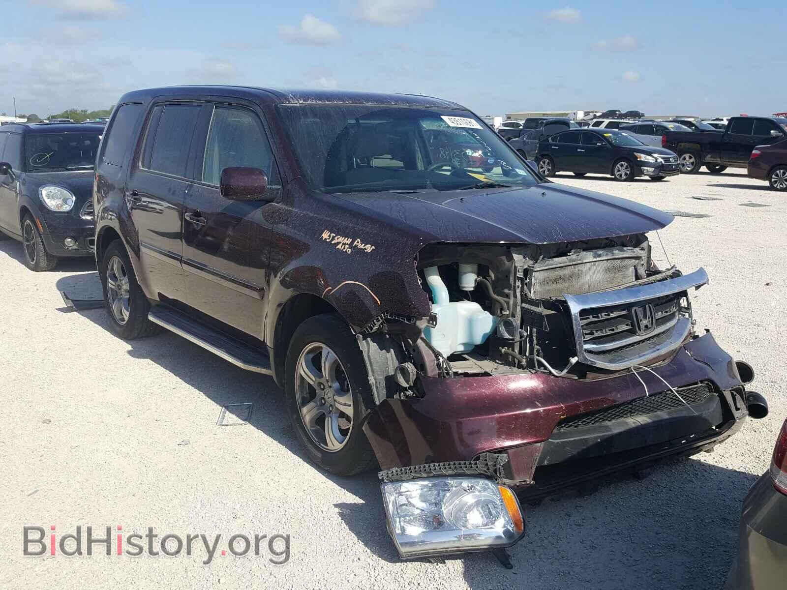 Photo 5FNYF3H41DB044459 - HONDA PILOT 2013