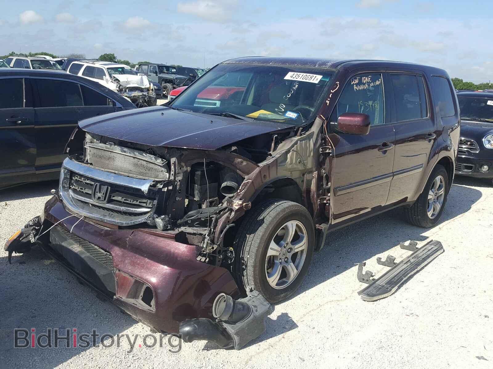 2013 HONDA PILOT - VIN: 5FNYF3H41DB044459 - Photo 2