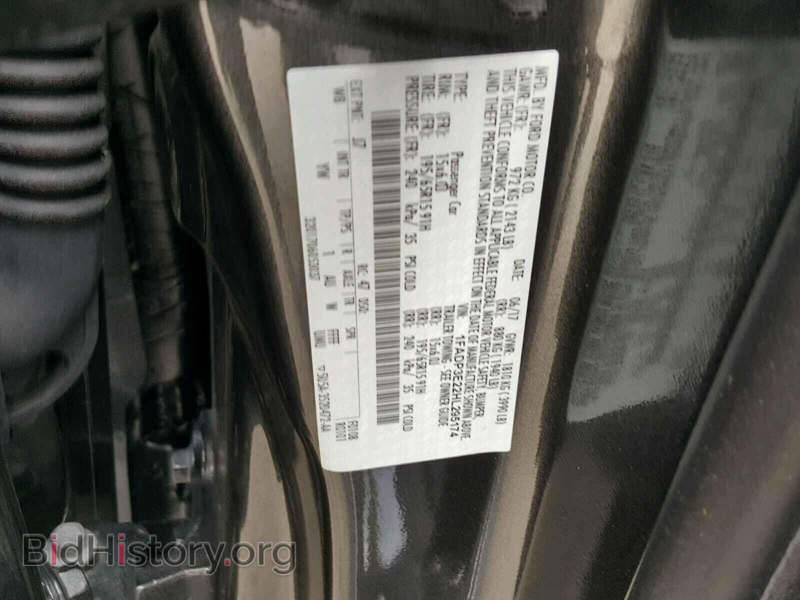 2017 FORD FOCUS - VIN: 1FADP3E22HL295174 - Photo 10