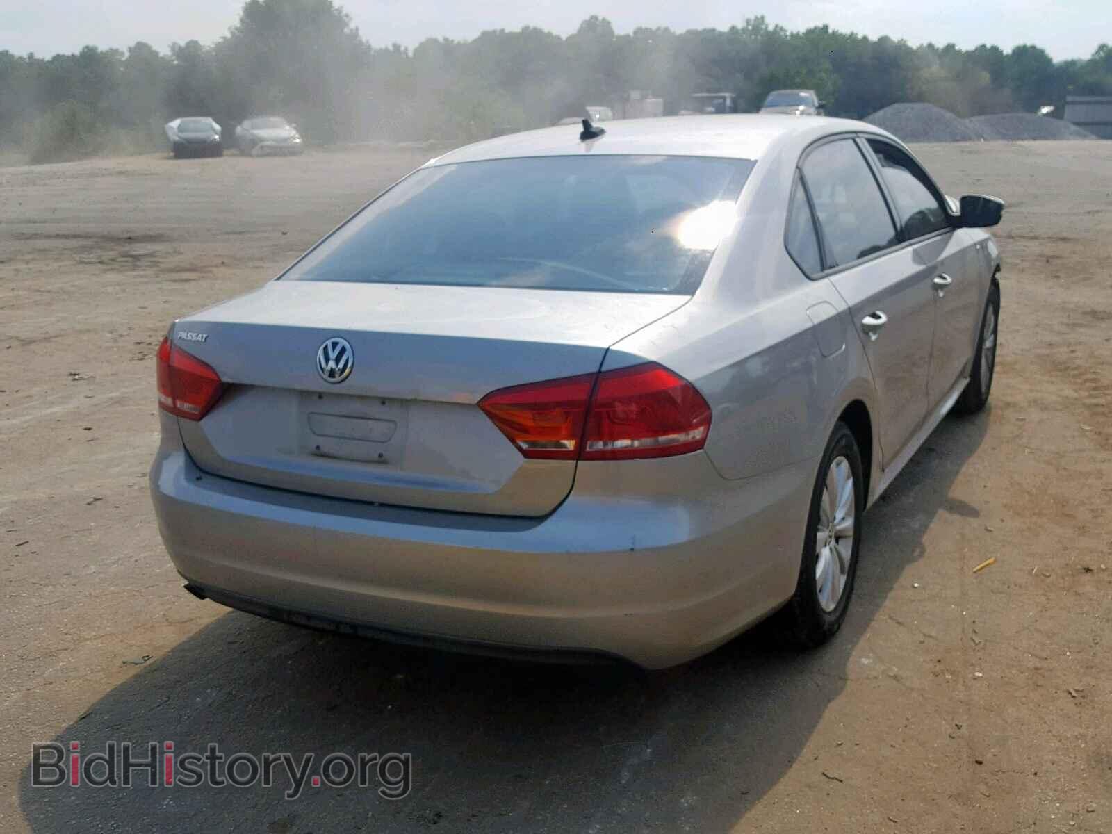 2014 VOLKSWAGEN PASSAT - VIN: 1VWAP7A38EC004186 - Фото 4