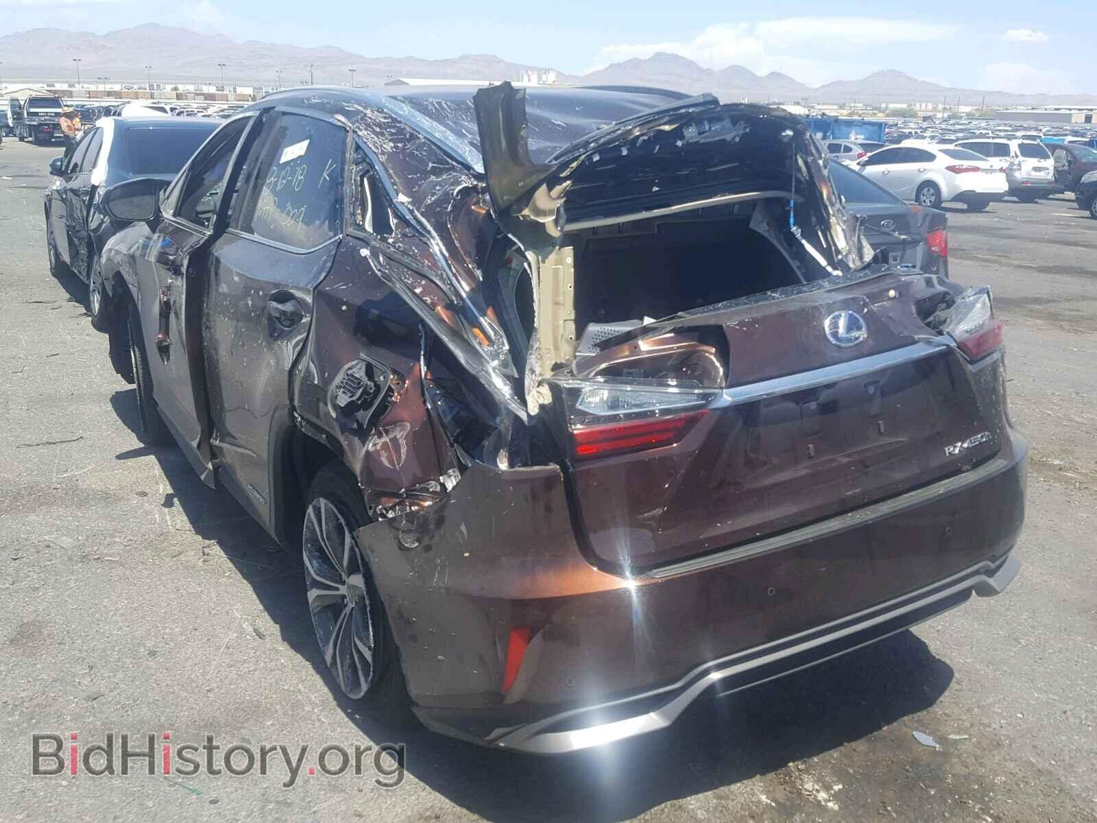 2017 LEXUS RX450 - VIN: 2T2BGMCAXHC020219 - Фото 3