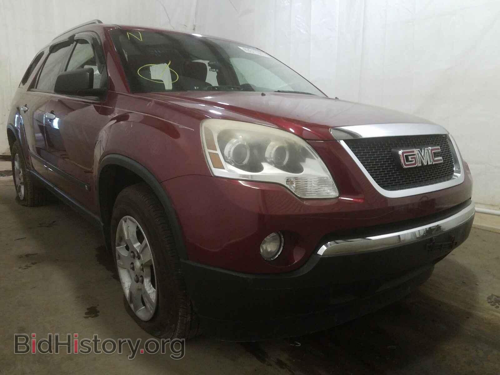 Фотография 1GKER13D29J201720 - GMC ACADIA 2009