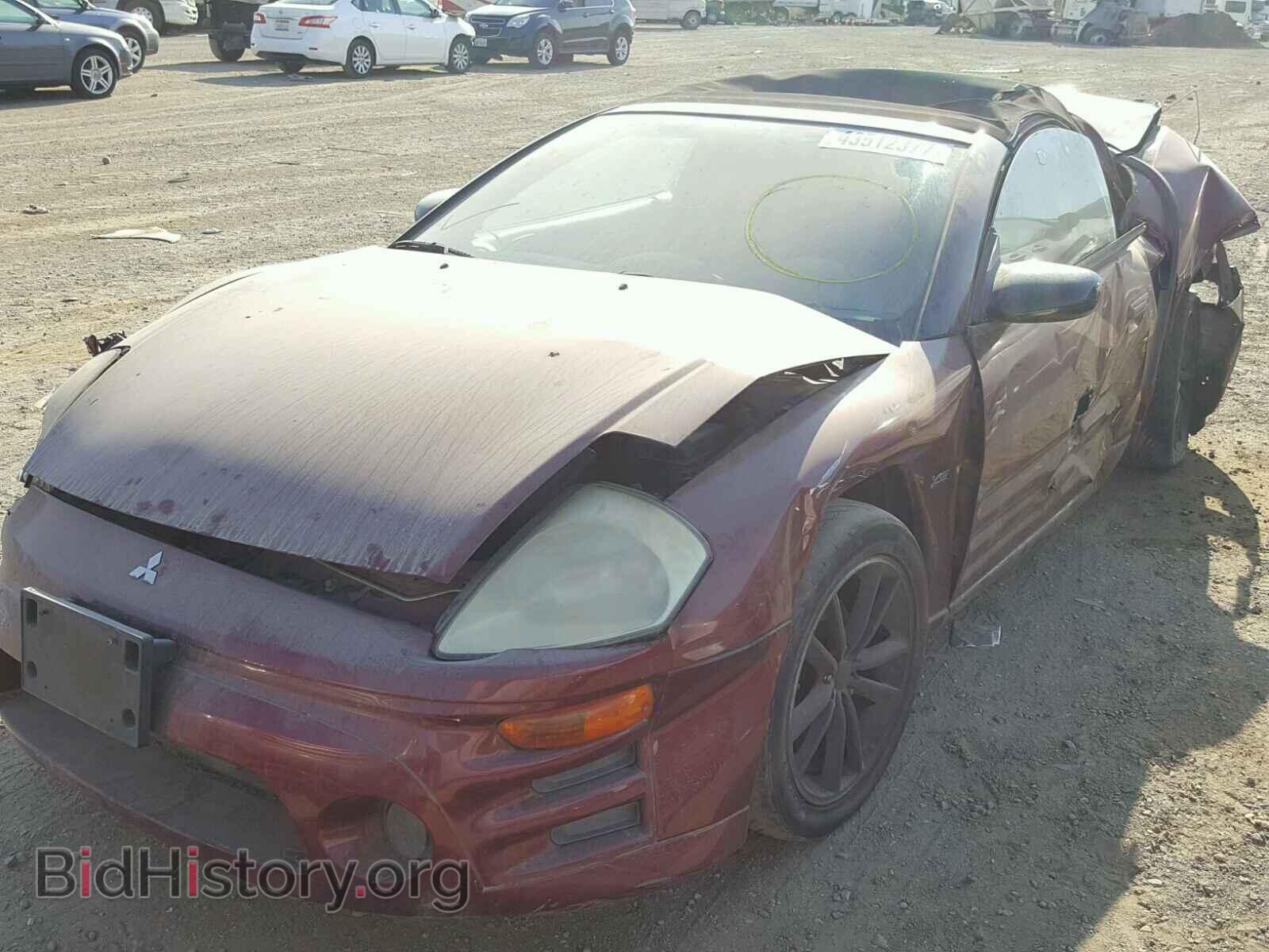 2003 MITSUBISHI ECLIPSE - VIN: 4A3AE75H33E042051 - Фото 2