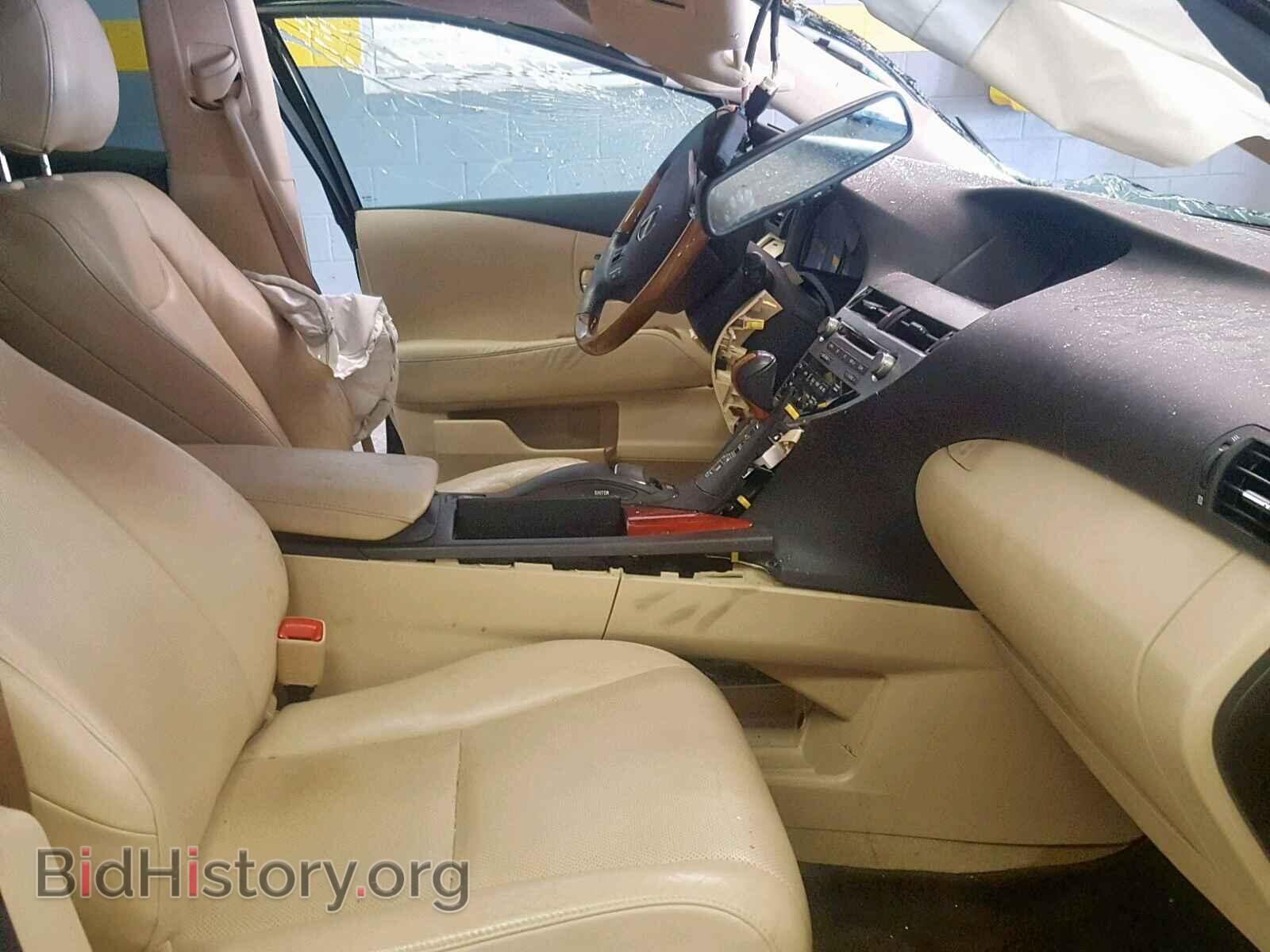 2012 LEXUS RX 350 - VIN: 2T2ZK1BA6CC070122 - Фото 5