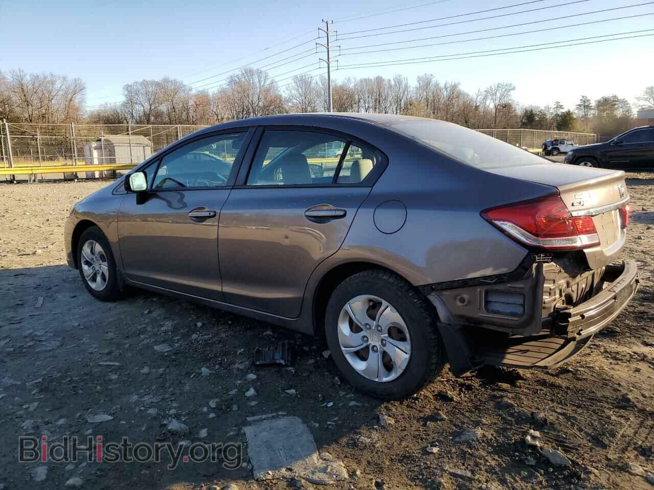 2014 HONDA CIVIC - VIN: 19XFB2E53EE055514 - Фото 2