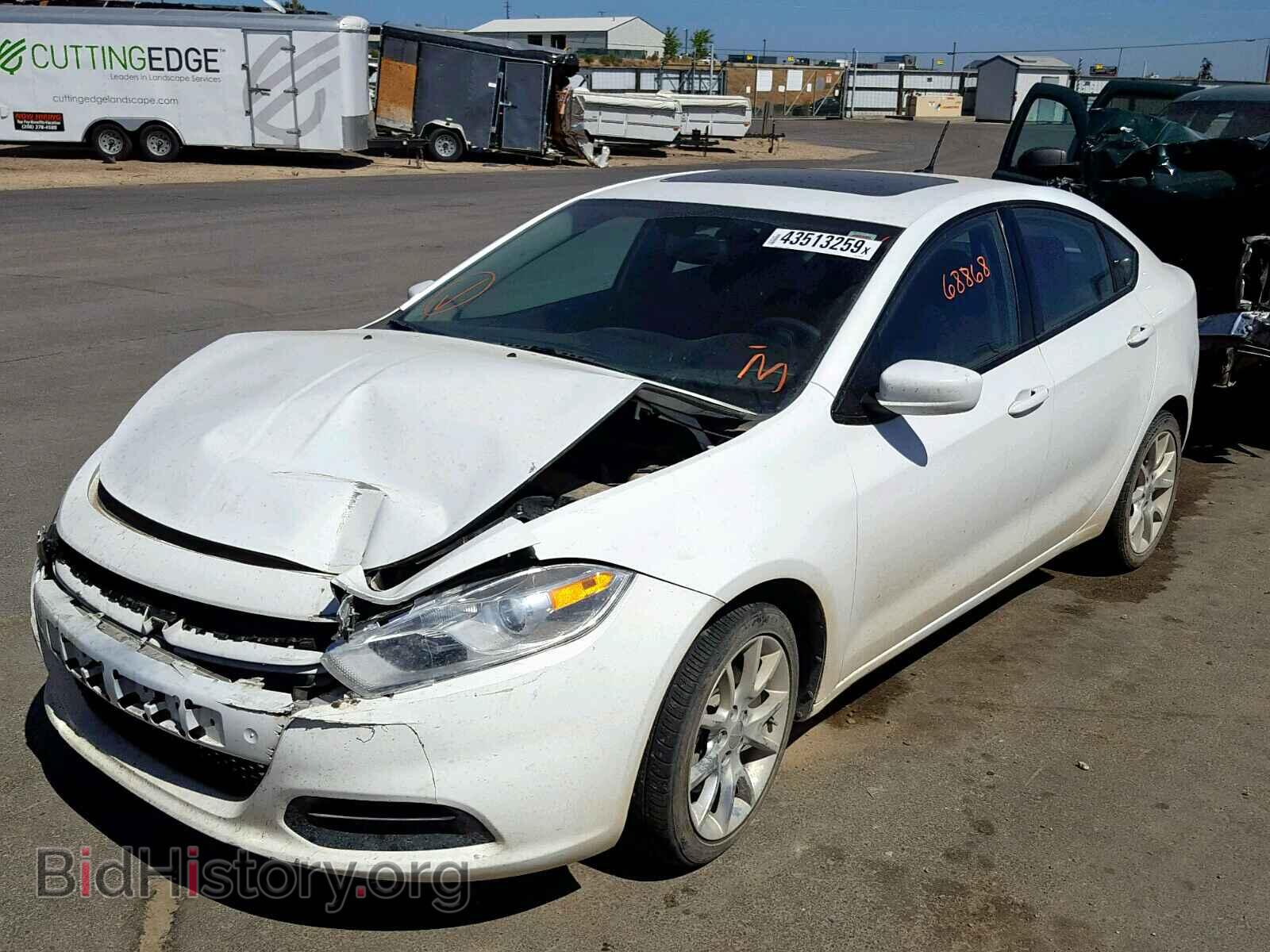 2013 DODGE DART - VIN: 1C3CDFBA8DD344818 - Фото 2