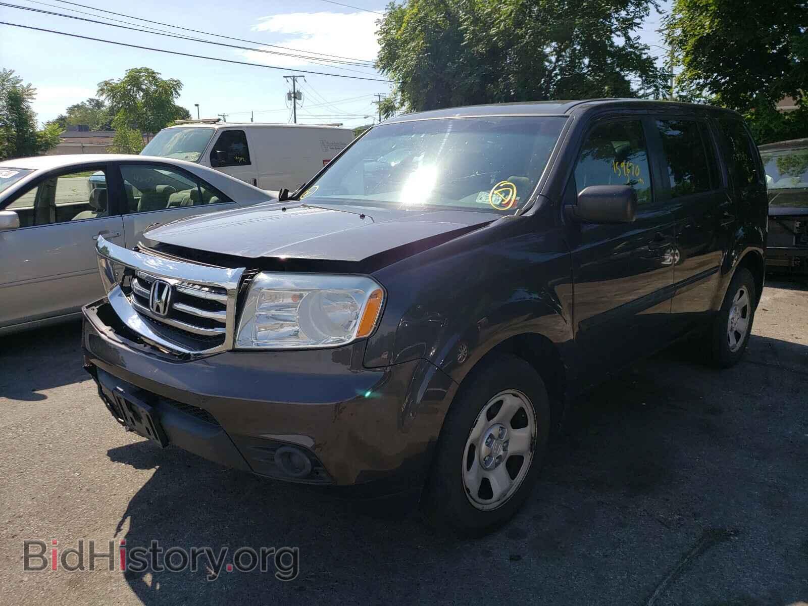 2012 HONDA PILOT - VIN: 5FNYF4H27CB072110 - Фото 2