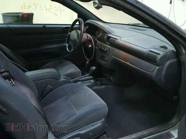 2004 CHRYSLER SEBRING - VIN: 1C3EL45R24N153858 - Фото 5