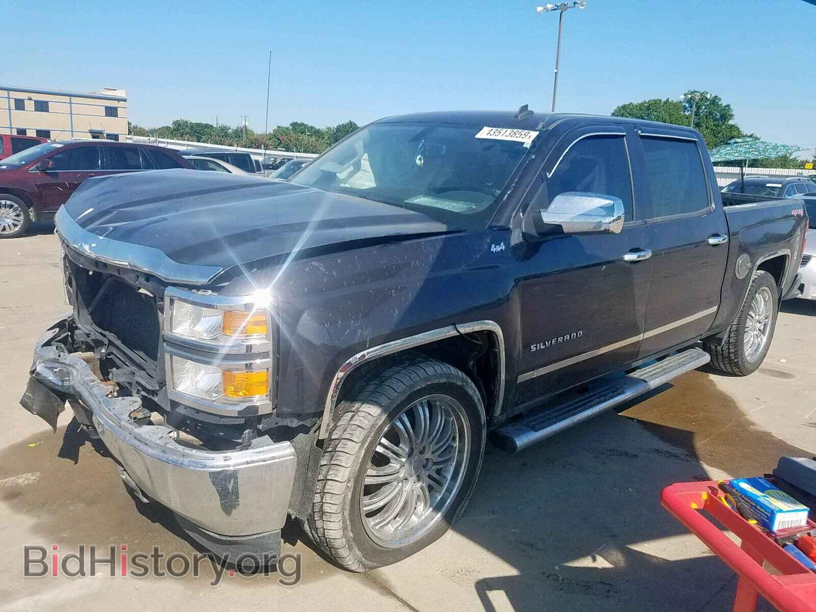 2014 CHEVROLET SILVERADO - VIN: 3GCUKREC4EG423010 - Фото 2