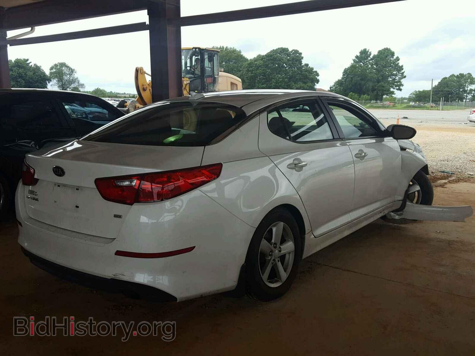 2015 KIA OPTIMA - VIN: KNAGM4A75F5560417 - Фото 4