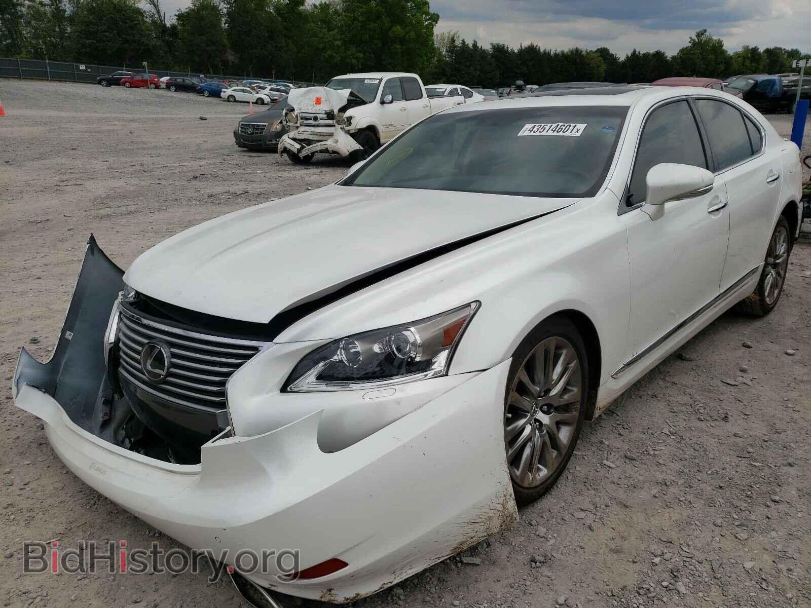 2016 LEXUS LS460 - VIN: JTHBL5EF3G5142963 - Фото 2