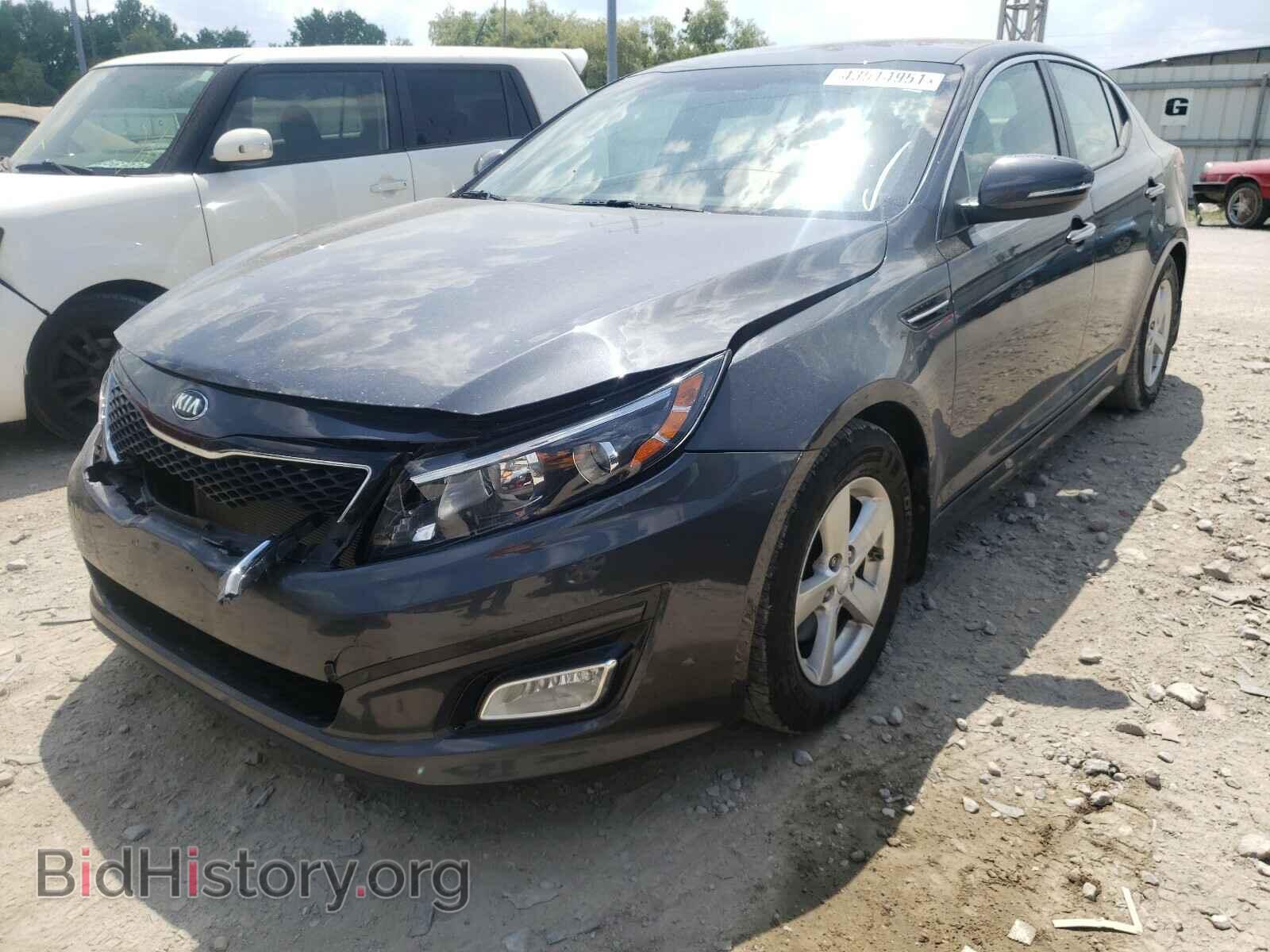 2015 KIA OPTIMA - VIN: KNAGM4A77F5635487 - Фото 2