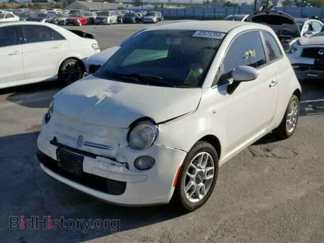 2012 FIAT 500 - VIN: 3C3CFFAR9CT125053 - Фото 2