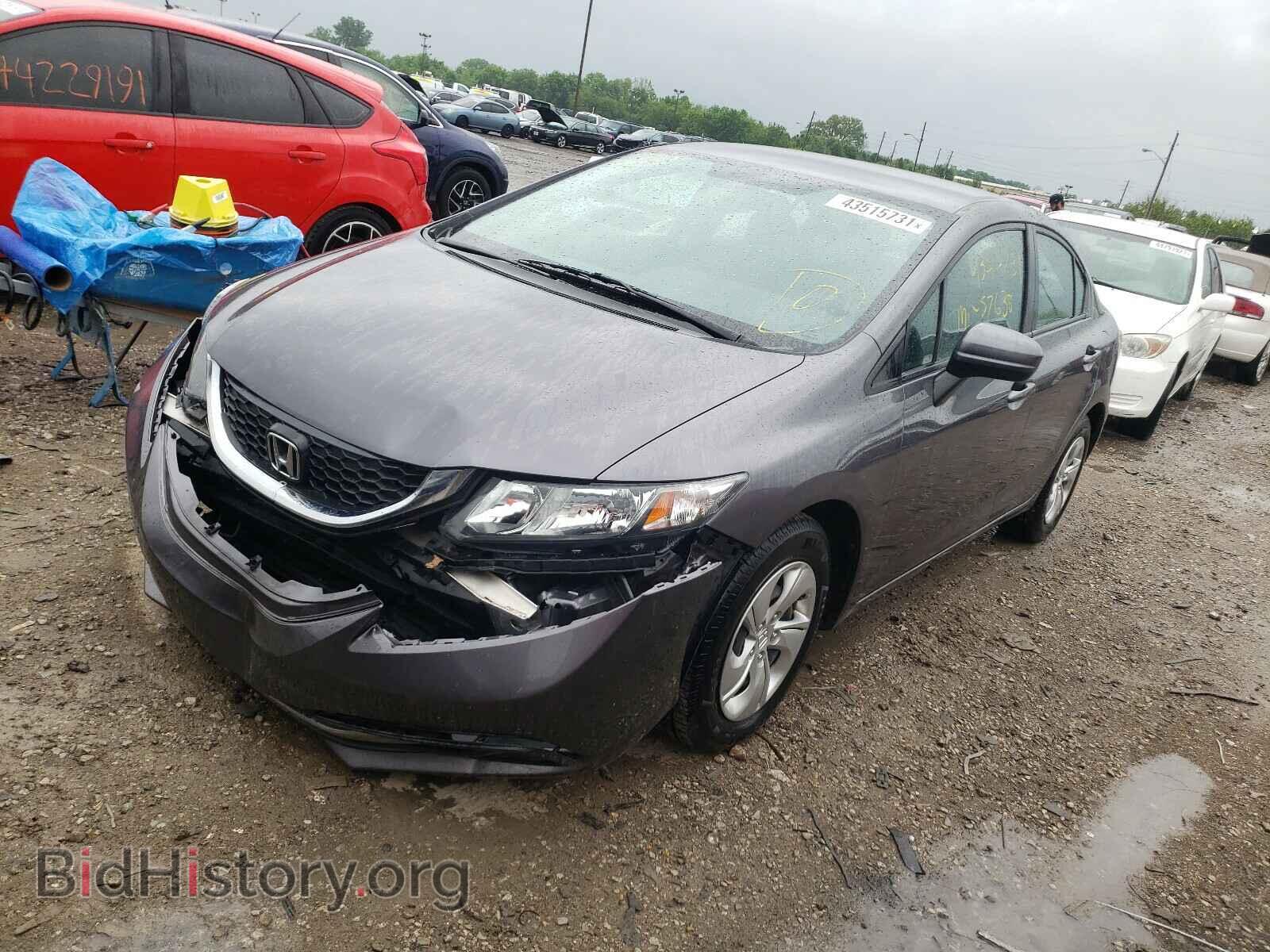 2015 HONDA CIVIC - VIN: 19XFB2F59FE092115 - Фото 2