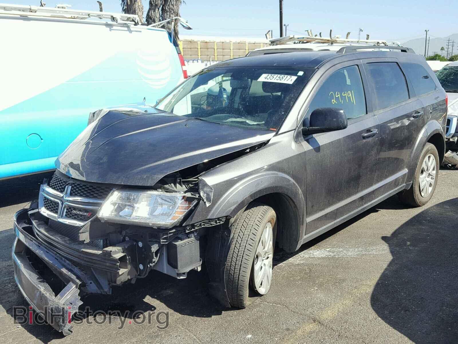 2016 DODGE JOURNEY - VIN: 3C4PDCAB5GT212278 - Фото 2