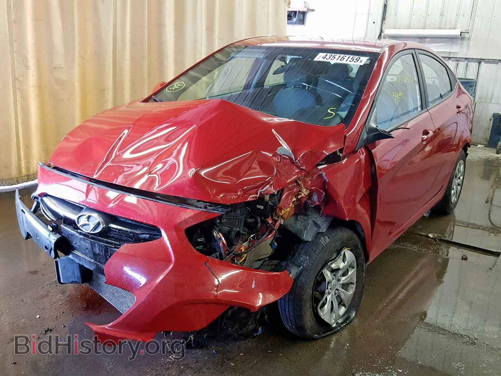 2017 HYUNDAI ACCENT - VIN: KMHCT4AE9HU187843 - Фото 2