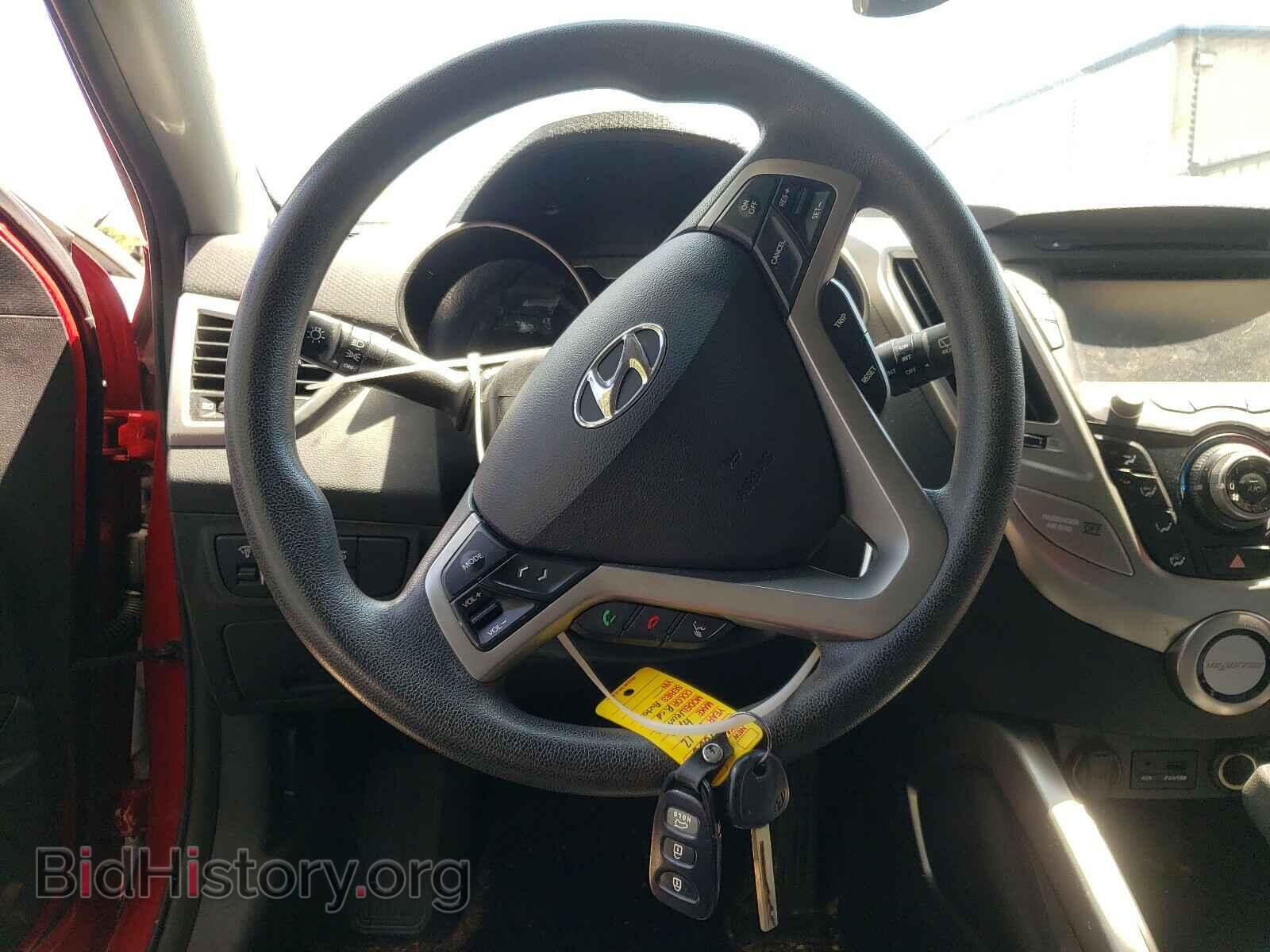 2012 HYUNDAI VELOSTER - VIN: KMHTC6AD9CU078892 - Фото 9