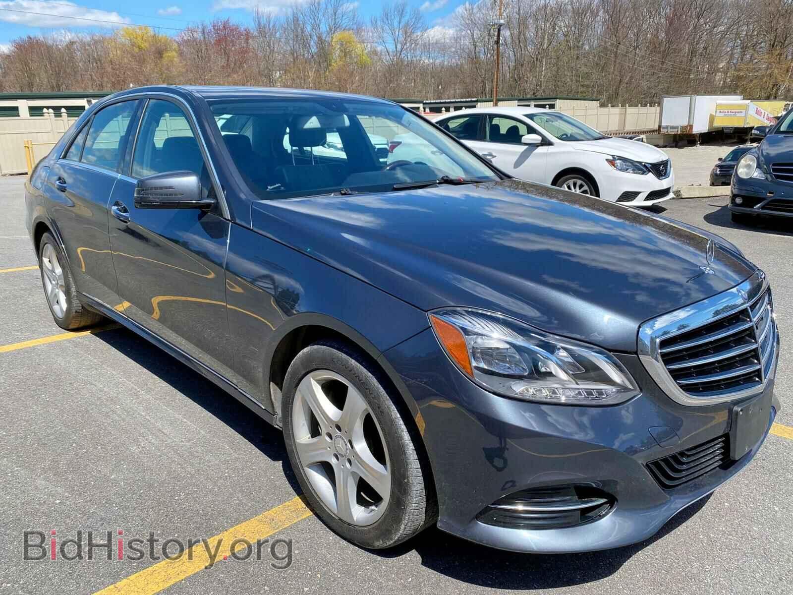 Photo WDDHF8JB5EA896660 - MERCEDES-BENZ E-CLASS 2014