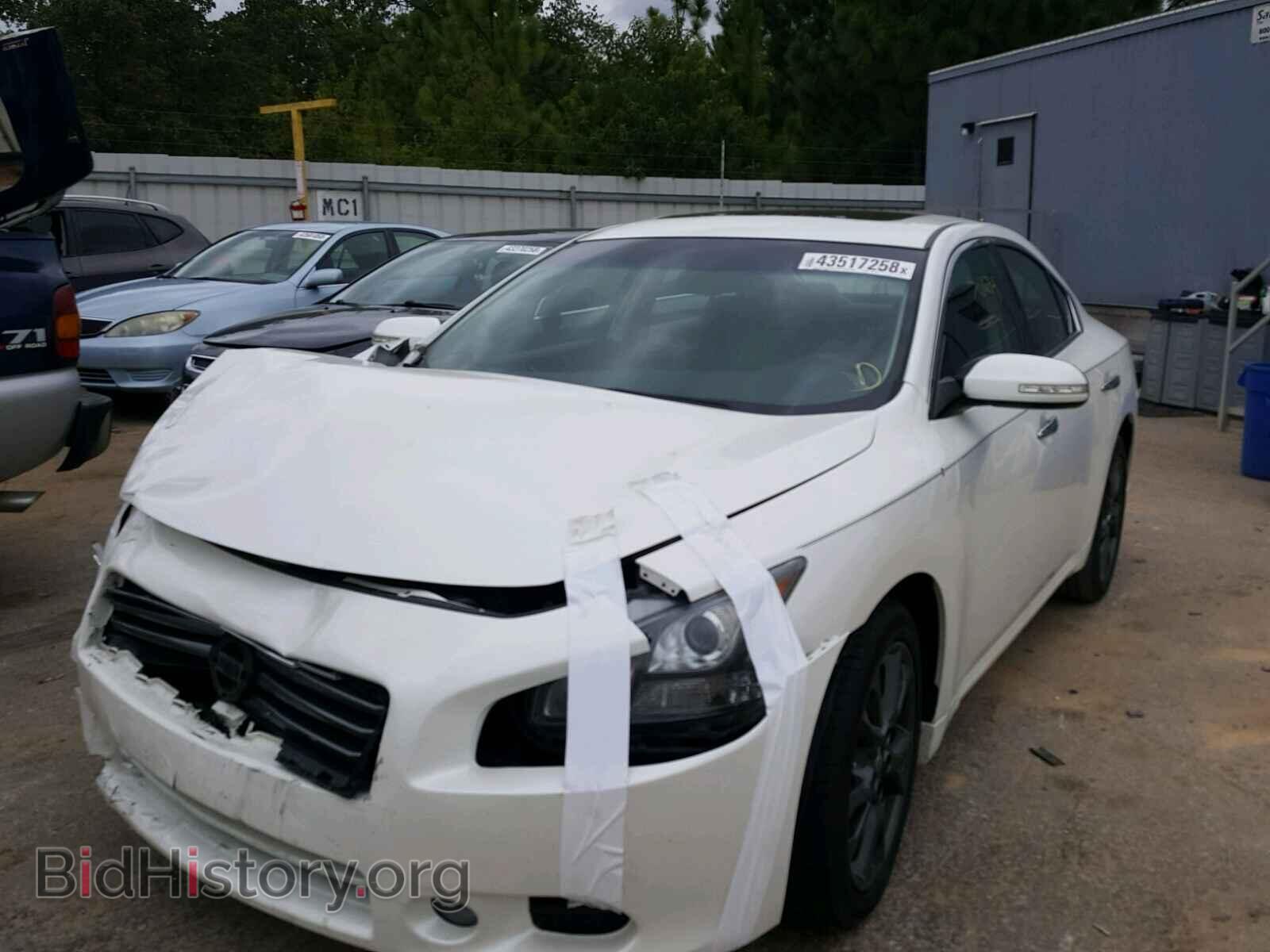 2014 NISSAN MAXIMA S - VIN: 1N4AA5AP7EC460357 - Фото 2
