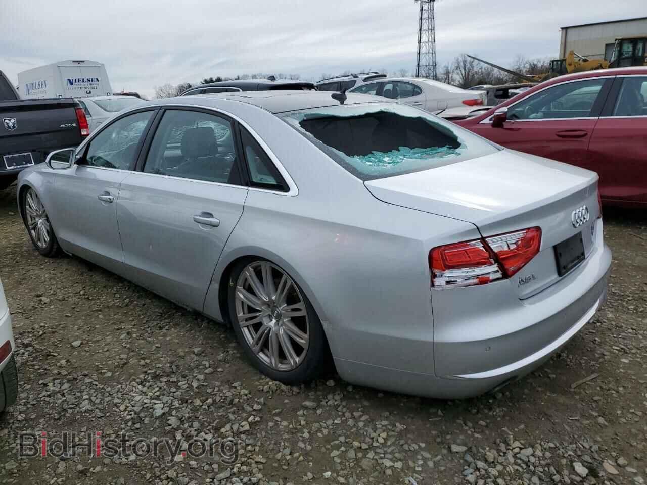 2013 AUDI A8 - VIN: WAURGAFD0DN015901 - Фото 2