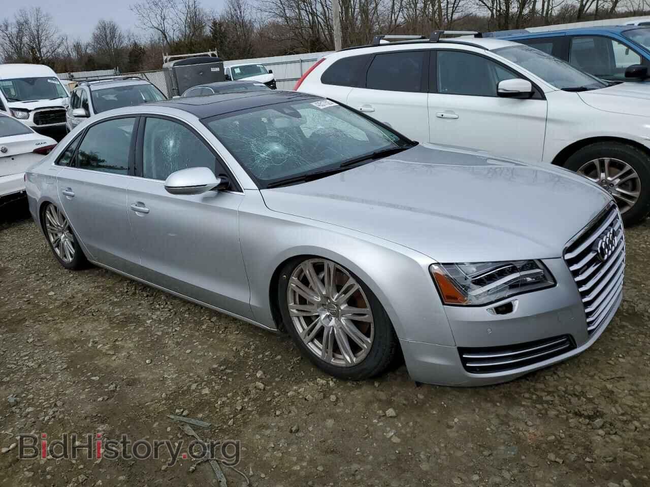 2013 AUDI A8 - VIN: WAURGAFD0DN015901 - Фото 4