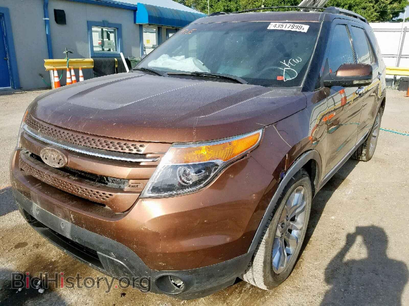 2011 FORD EXPLORER L - VIN: 1FMHK7F81BGA90851 - Фото 2