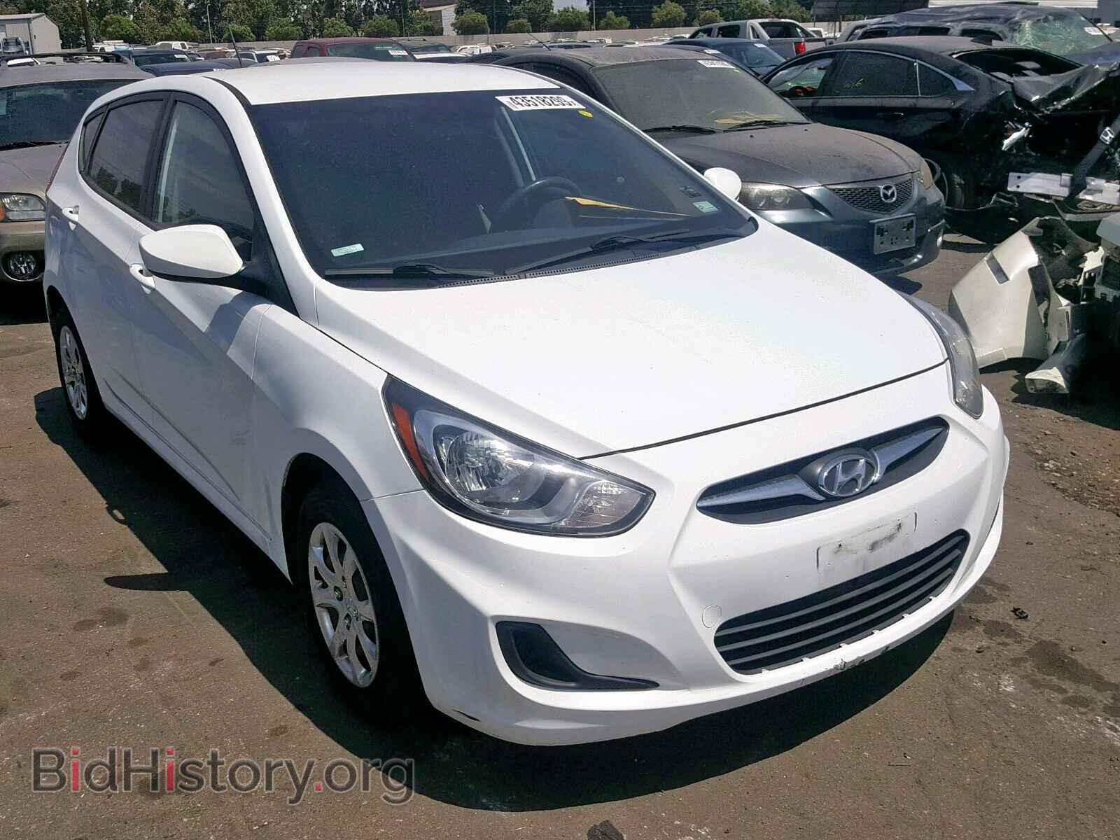 Фотография KMHCT5AE3DU128724 - HYUNDAI ACCENT 2013