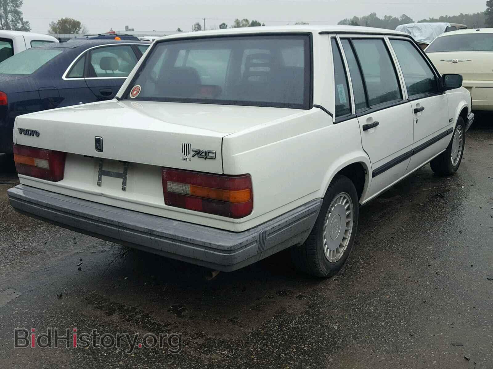 1991 VOLVO 740 - VIN: YV1FA8841M2500475 - Фото 4