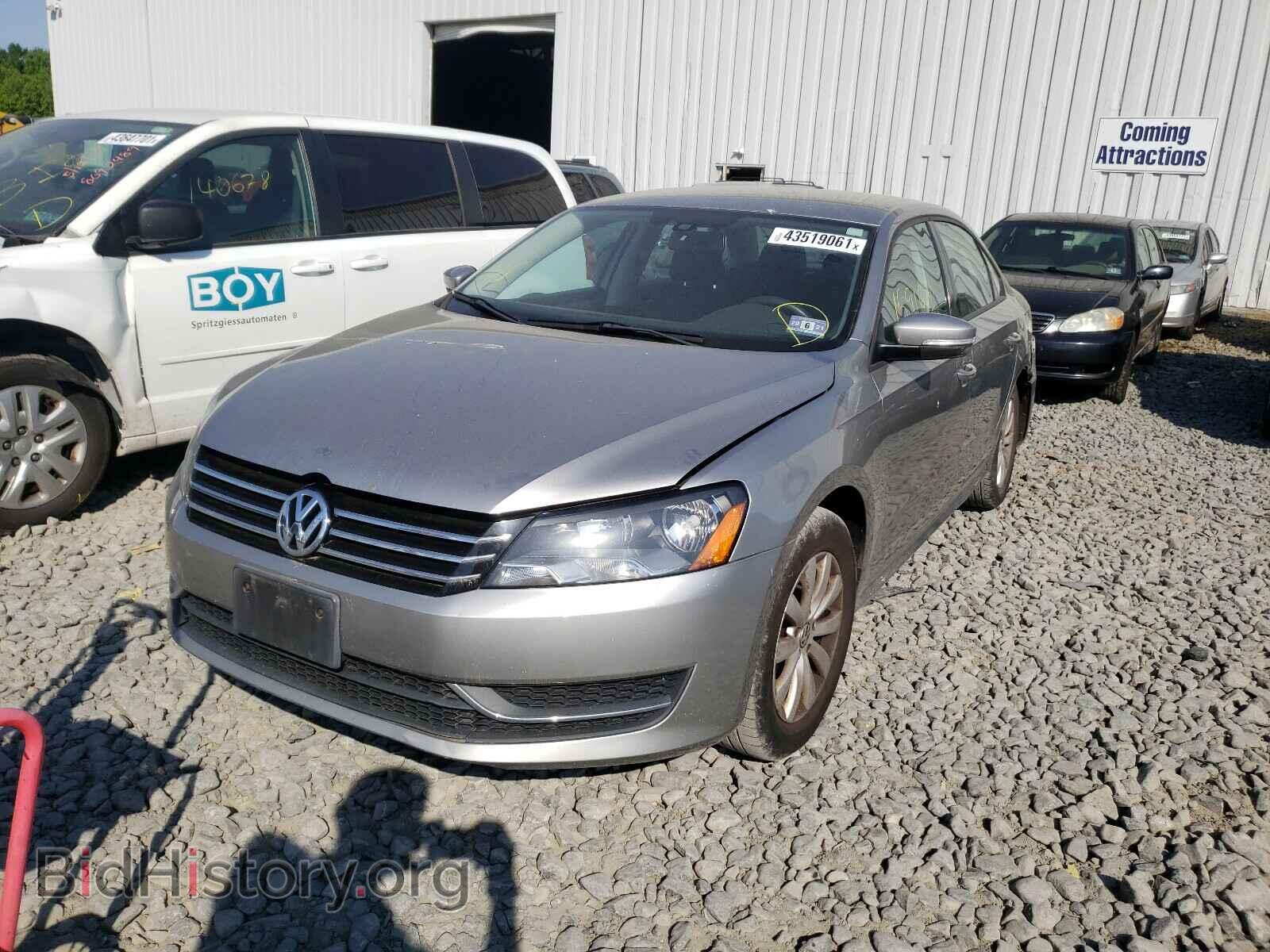 2012 VOLKSWAGEN PASSAT - VIN: 1VWAP7A32CC077194 - Фото 2