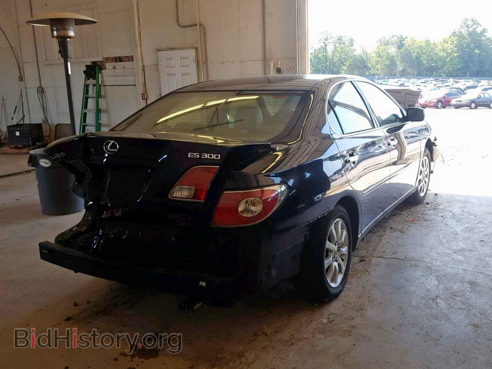 2003 LEXUS ES300 - VIN: JTHBF30G730148302 - Фото 4