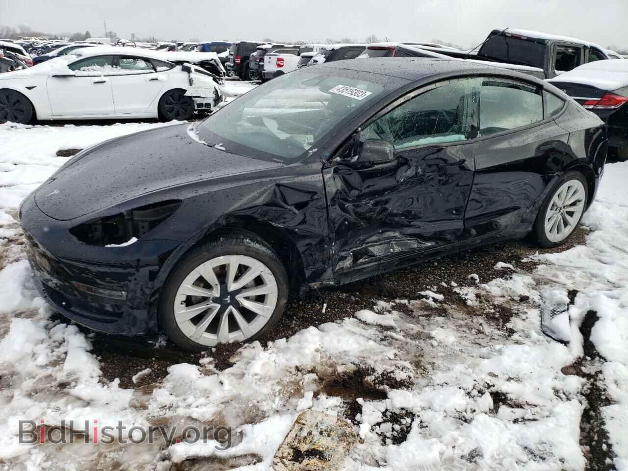 Photo 5YJ3E1EB5MF034697 - TESLA MODEL 3 2021