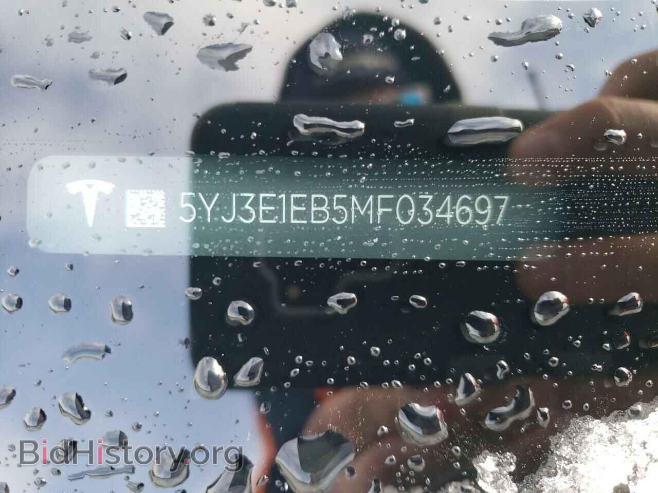 2021 TESLA MODEL 3 - VIN: 5YJ3E1EB5MF034697 - Photo 13