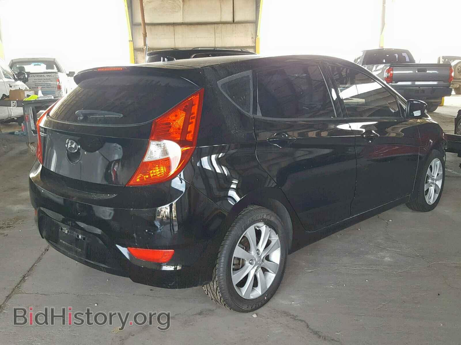 2013 HYUNDAI ACCENT - VIN: KMHCU5AE8DU072230 - Фото 4