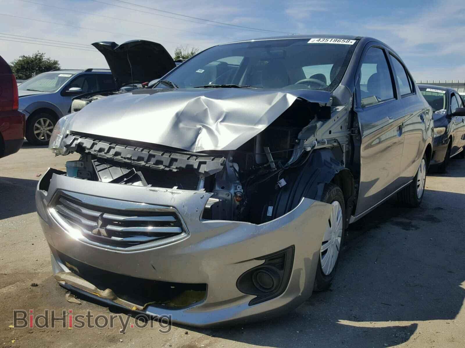 2017 MITSUBISHI MIRAGE - VIN: ML32F3FJ2HH003765 - Фото 2