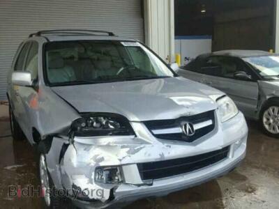 2006 Acura MDX, серебристый — VIN 2HNYD18626H513948, Copart