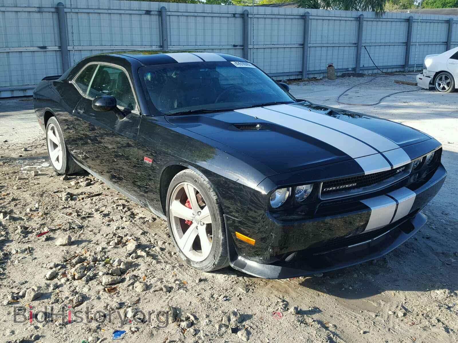Photo 2C3CDYCJ1CH134346 - DODGE CHALLENGER 2012