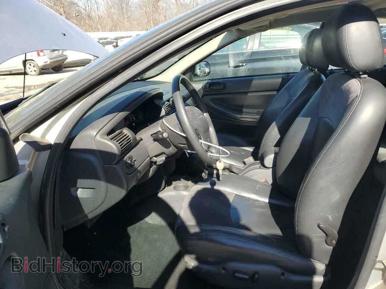 2006 CHRYSLER SEBRING - VIN: 1C3EL46X96N140749 - Фото 7
