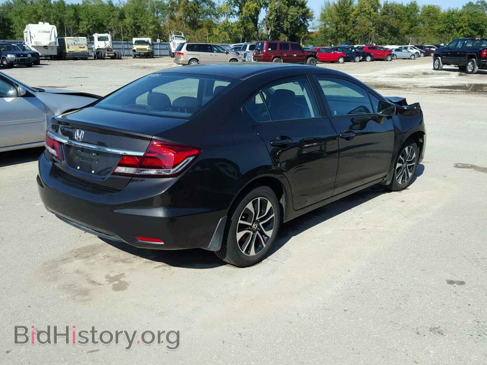 2014 HONDA CIVIC - VIN: 2HGFB2F84EH534801 - Фото 4