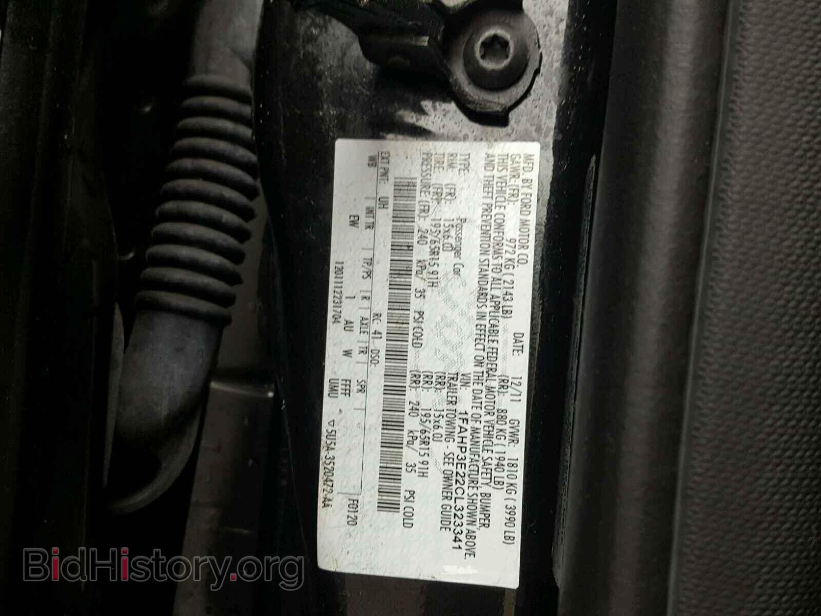 2012 FORD FOCUS - VIN: 1FAHP3E22CL323341 - Photo 10