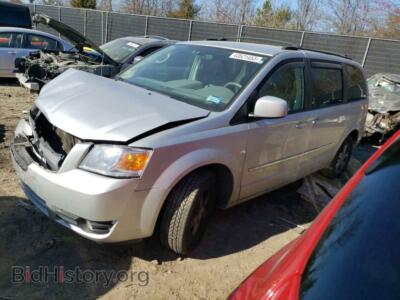 2010 Dodge CARAVAN Grand Cara, silver — VIN 2D4RN5DX4AR127034, Copart