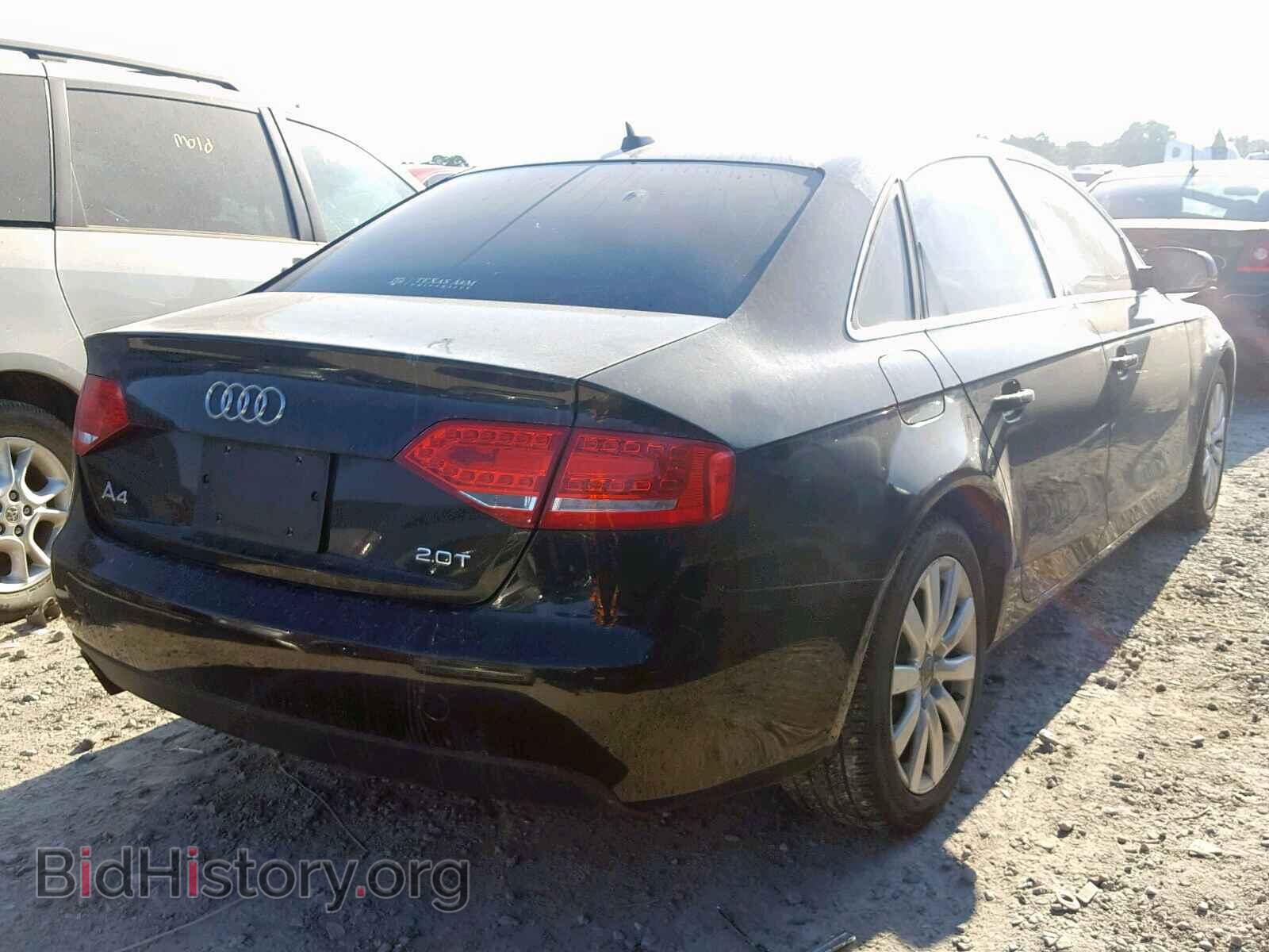 2012 AUDI A4 - VIN: WAUAFAFL6CA118351 - Photo 4