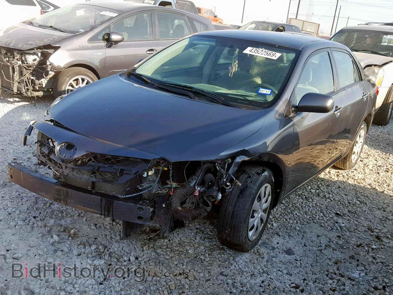 2011 TOYOTA COROLLA BA - VIN: 2T1BU4EEXBC560934 - Фото 2