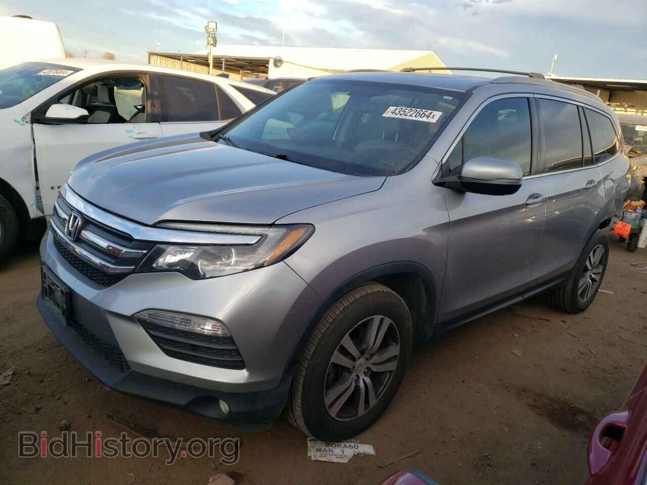 Фотография 5FNYF6H56GB044567 - HONDA PILOT 2016