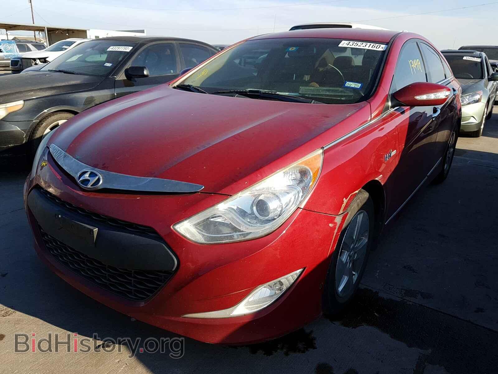 2012 HYUNDAI SONATA - VIN: KMHEC4A49CA057345 - Фото 2