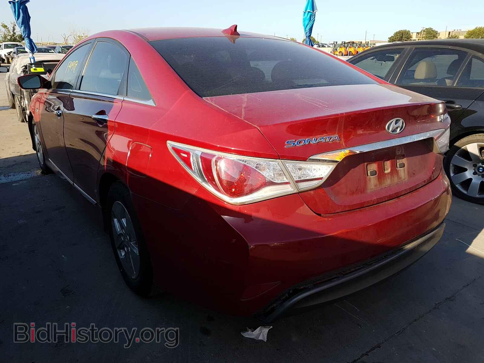 2012 HYUNDAI SONATA - VIN: KMHEC4A49CA057345 - Фото 3