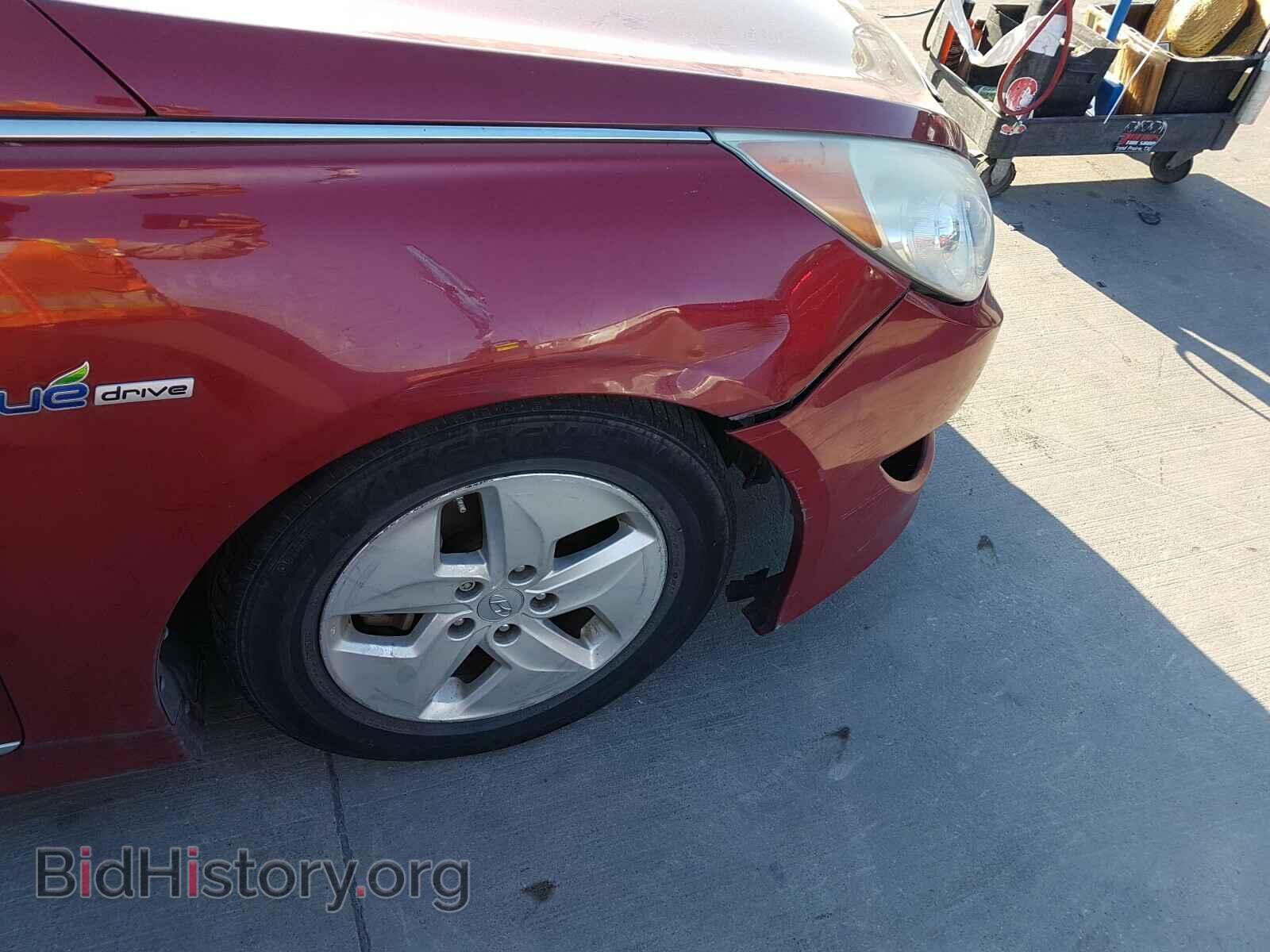 2012 HYUNDAI SONATA - VIN: KMHEC4A49CA057345 - Фото 9