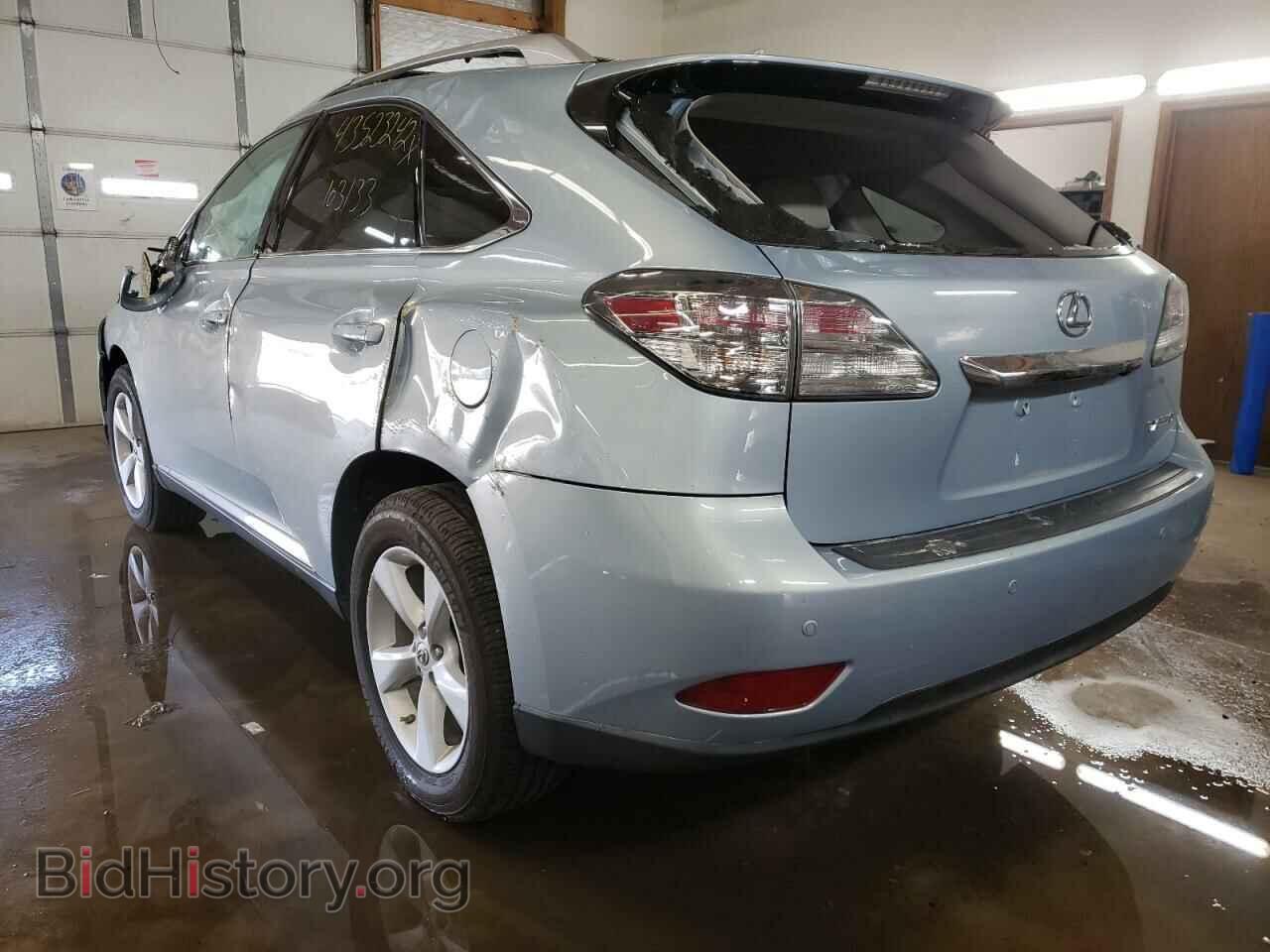 2012 LEXUS RX350 - VIN: 2T2BK1BAXCC138133 - Фото 3
