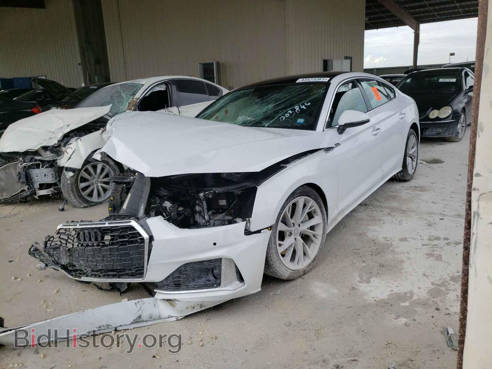 2020 AUDI A5 - VIN: WAUCNCF55LA003846 - Фото 2