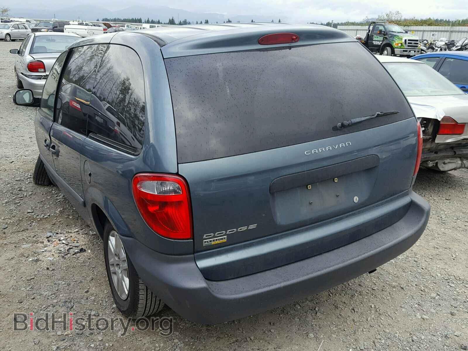 2007 DODGE CARAVAN - VIN: 1D8GP25E47B222115 - Фото 3